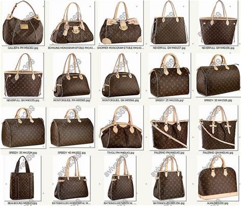 styles of louis vuitton handbags|louis vuitton handbag style names.